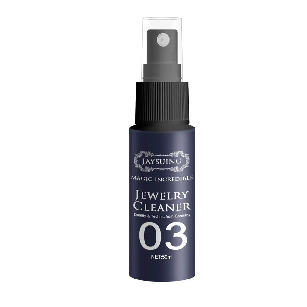 Jewelry Cleaner Cleaning Solution Tarnish Remover Stain-free Smooth Diamonds Gold Jewelry Clean Liquid Polishing Spray Kits