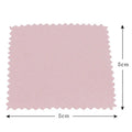 Fashion50 PCS Silver Polishing Cloth Cleaner Jewelry Cleaning Cloth Anti-Tarnish Tool Hot Sale