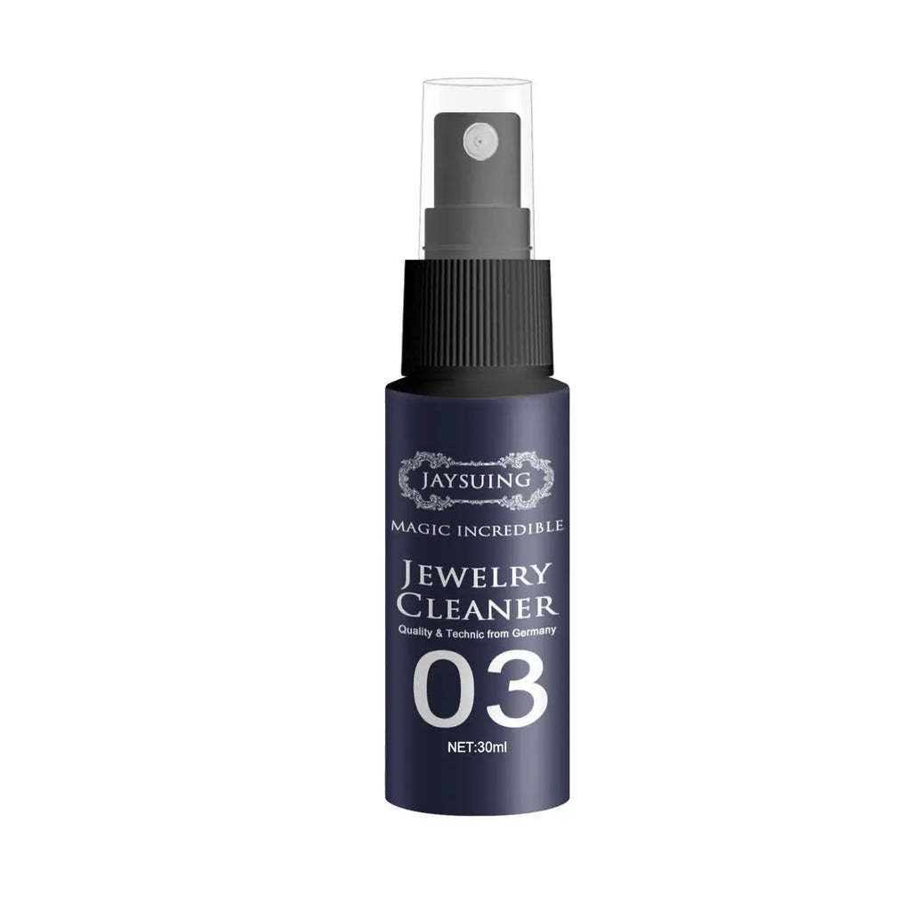 Jewelry Cleaner Cleaning Solution Tarnish Remover Stain-free Smooth Diamonds Gold Jewelry Clean Liquid Polishing Spray Kits
