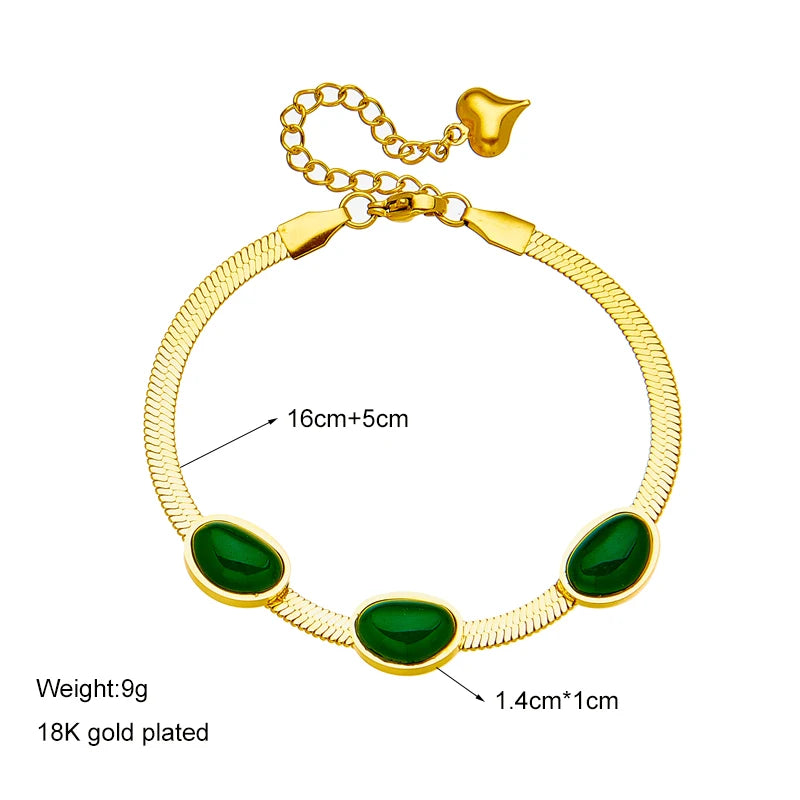 DIEYURO 316L Stainless Steel Gold Color Charm Bangle Bracelet For Women New Trend Rustproof Wrist Jewelry Party Gifts Bijoux