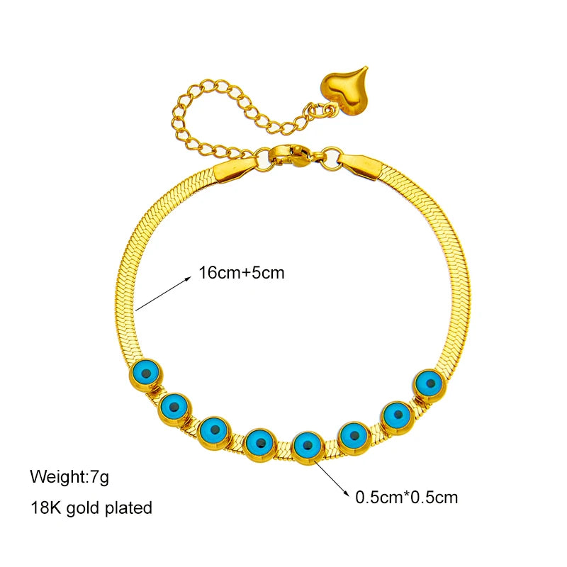 DIEYURO 316L Stainless Steel Gold Color Charm Bangle Bracelet For Women New Trend Rustproof Wrist Jewelry Party Gifts Bijoux