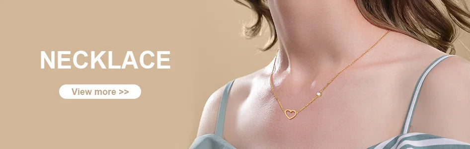 Retro Green Zircon Pendant Necklace For Women, Crystal Stone Chain Stainless Steel Gold Plated Luxury Birthday Gifts