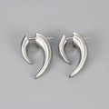 925 Sterling Silver Earrings For Women Trendy Simple Gold Waterdrop Earring Jewelry Prevent Allergy Party Christmas Accessories